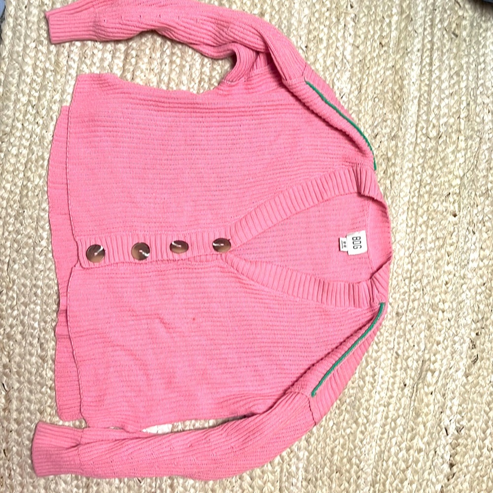Pink urban outfitters cardigan
